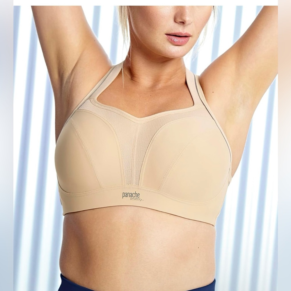 Panache Women's High Impact Underwire Sports Bra Size 32C - Picture 4 of 11